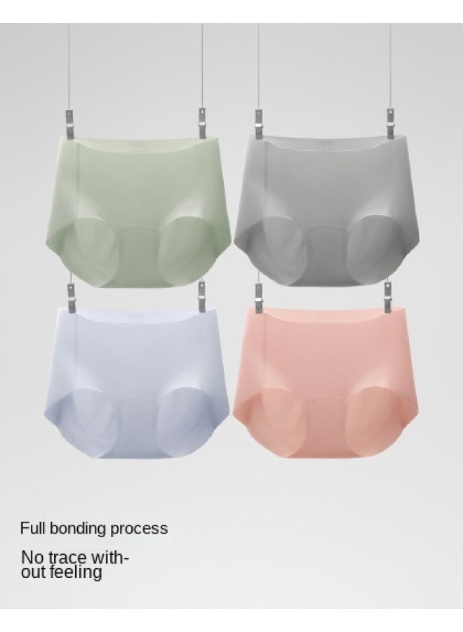 Bananain A Contour-cut 7a Antibacterial Seamless Lightweight Anti-wedgie Breathable Women's Underwear (4-pack) For Summer - Image 1