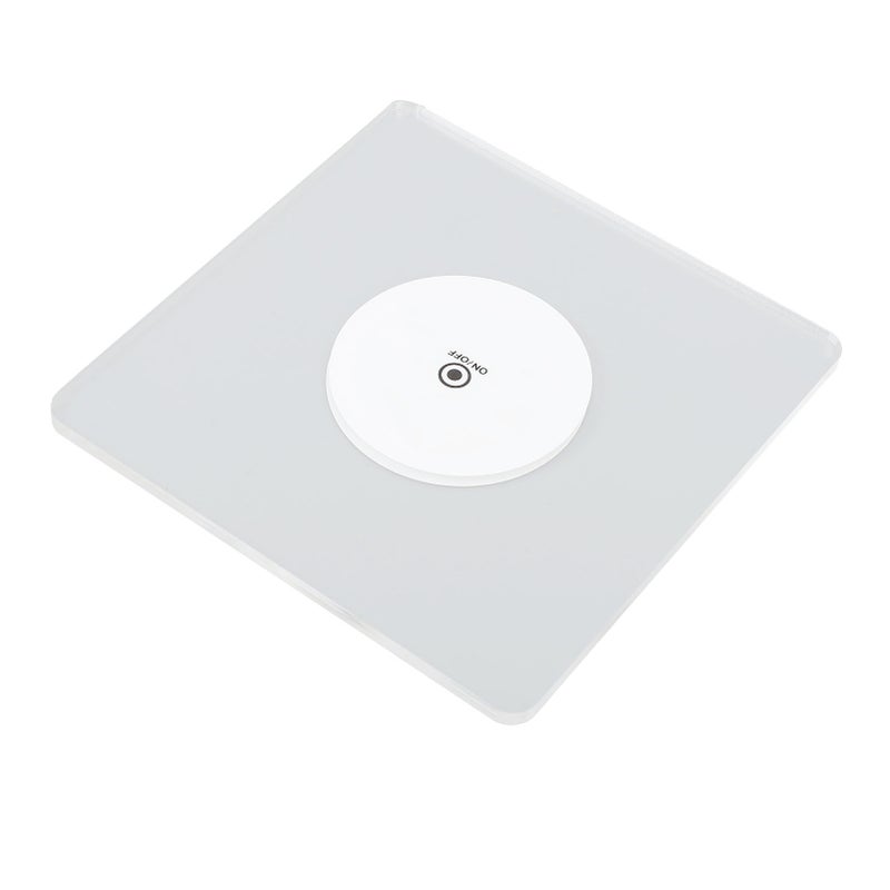 Colorful LED Coaster Non Slip Transparent 3 Modes LED Wine Coaster for Home Bars and Parties - Image 4