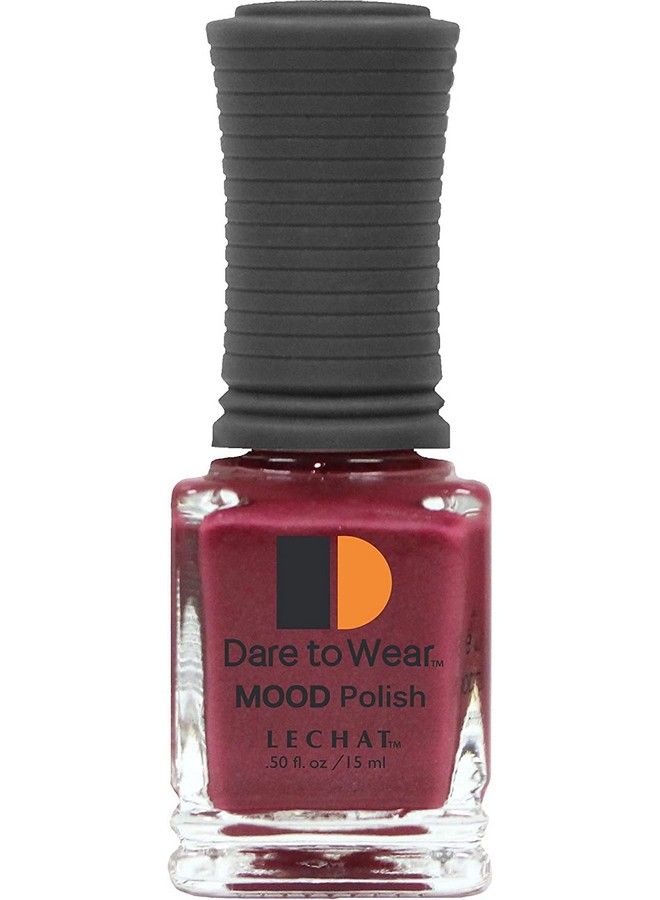 Lechat Dare To Wear Mood Nail Lacquer Cherry Blossom (0.5 Ounce) Frost Finish Changes With Temperature Long Lasting  - Image 1