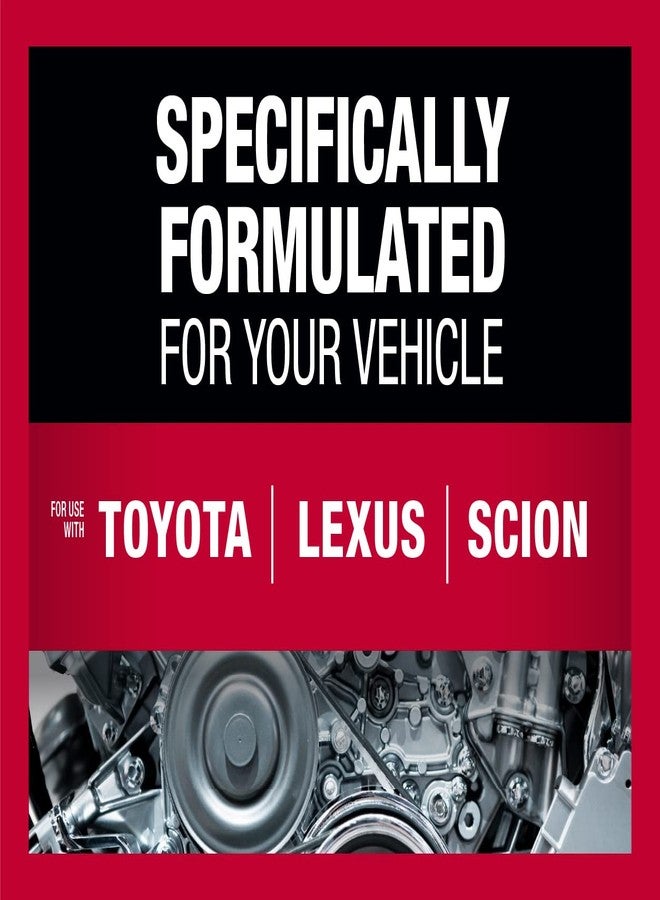 Zerex Asian Vehicle Red Silicate and Borate Free 50/50 Prediluted Ready-to-Use Antifreeze/Coolant 1 GA - Image 3