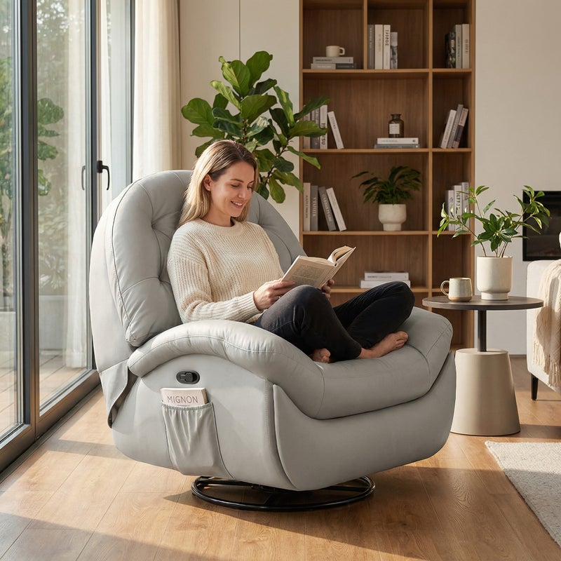 Sharpdo Living Room Sofa, Single Recliner, Beanbag Chair, First-Class Space Capsule Sofa - Image 2