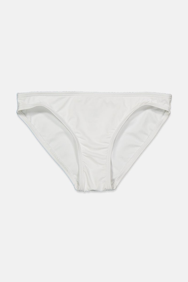 Michael Kors Women Plain Bikini Bottom, White  - Image 1