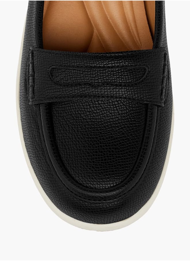 Le Confort - Women Cutout Detail Slip-On Moccasins - Image 1