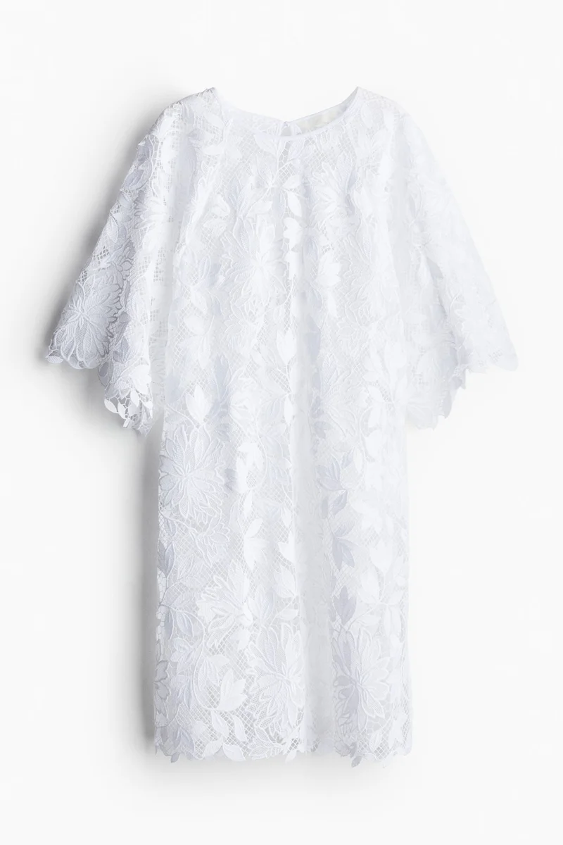 اتش اند ام Tie-Back Lace Dress