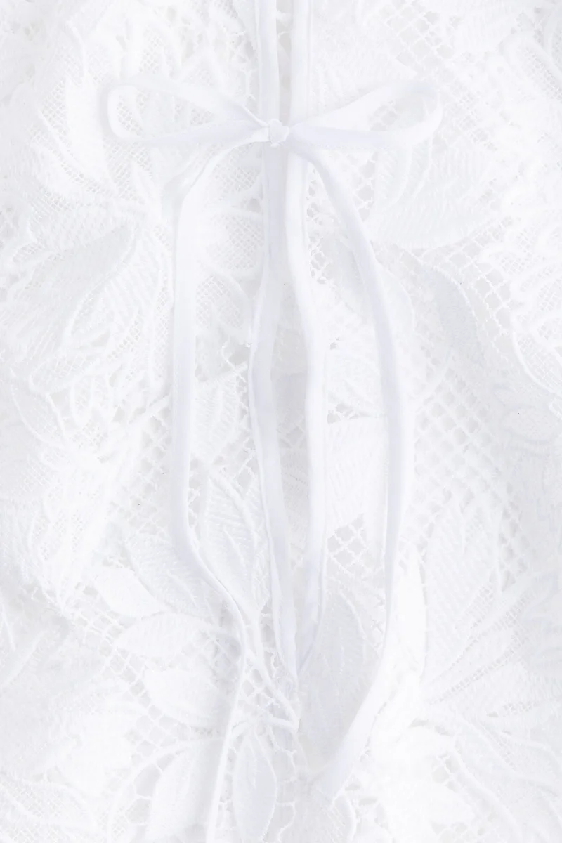 اتش اند ام Tie-Back Lace Dress