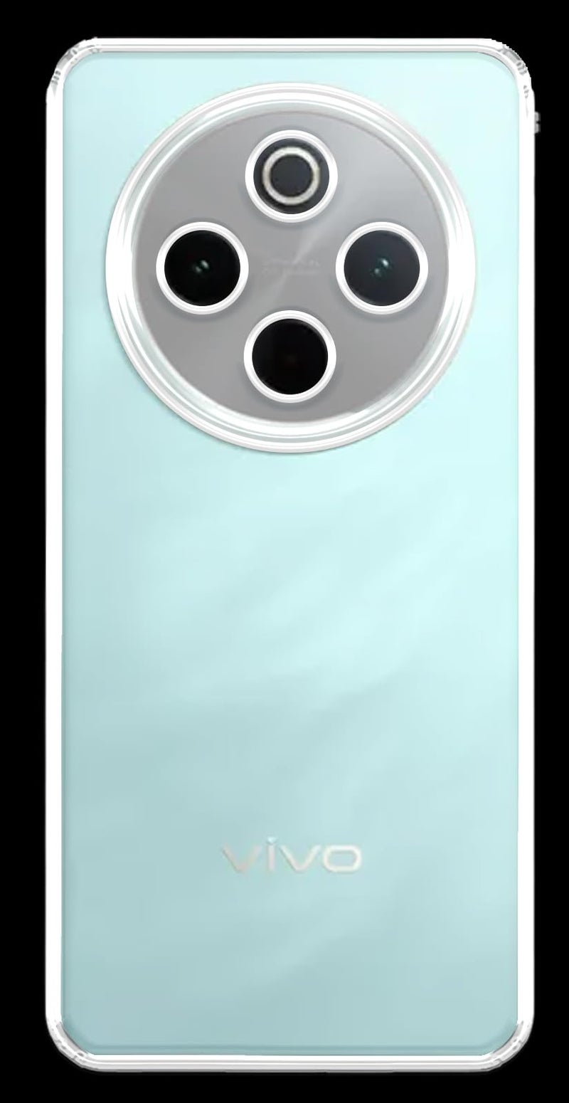 YOFO Silicon Back Cover Case for Vivo T4 (5G) / iQOO Z10 (5G) (Transparent) Camera Protection with Dust Plug - Image 3