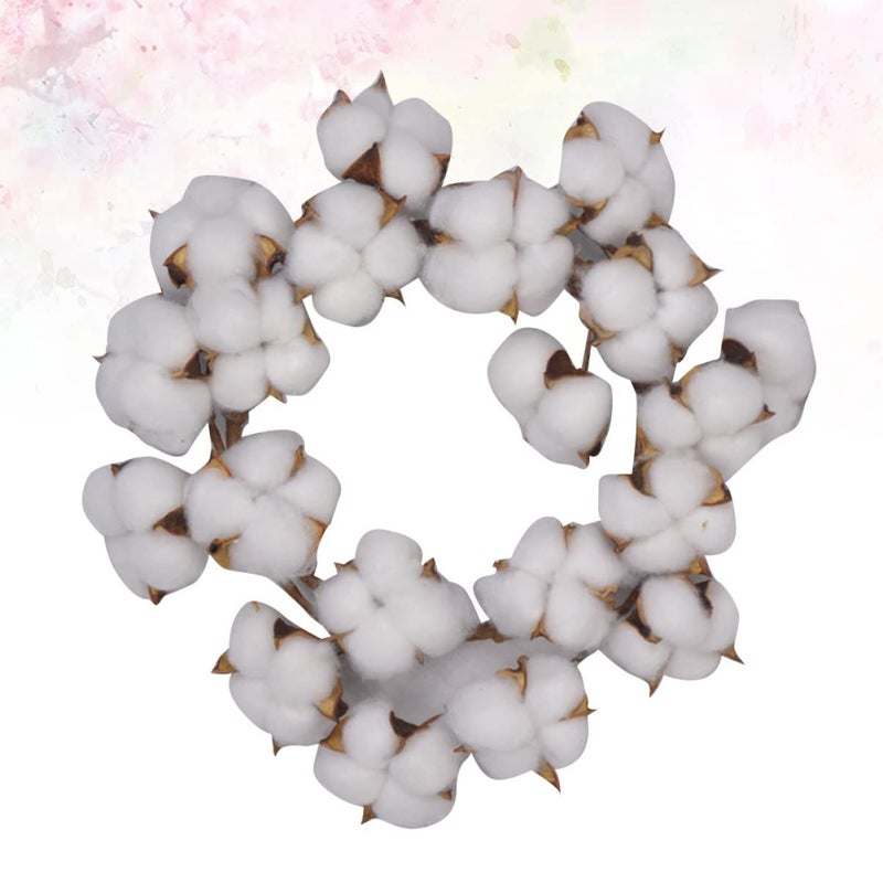 Natural Dried Flower Garland Wreath for Home Decor Wall Window Wedding Party Decoration - Image 3