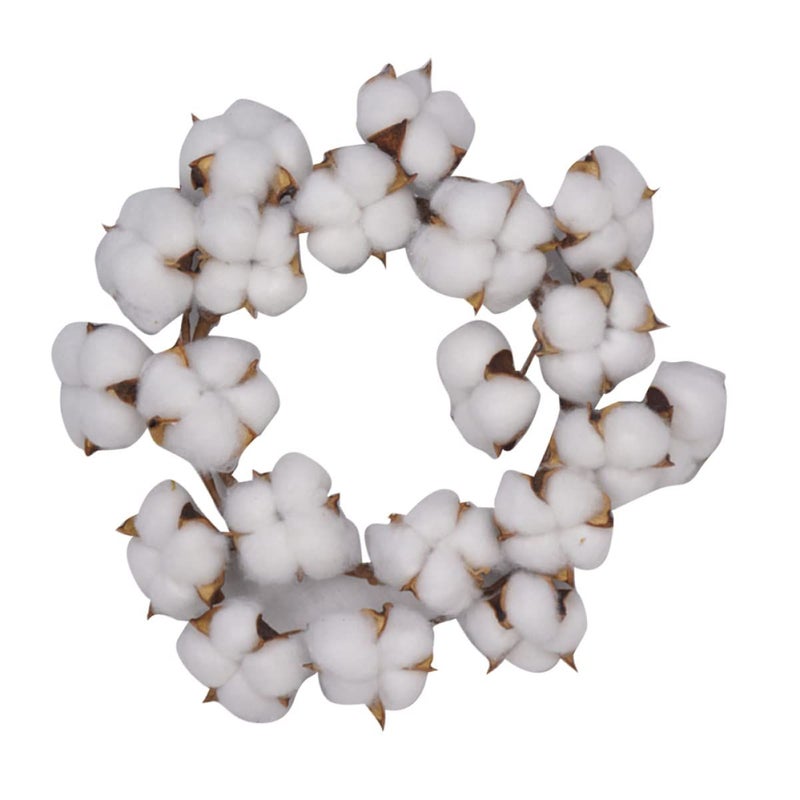 Natural Dried Flower Garland Wreath for Home Decor Wall Window Wedding Party Decoration - Image 2