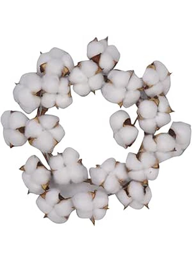 Natural Dried Flower Garland Wreath for Home Decor Wall Window Wedding Party Decoration - Image 1