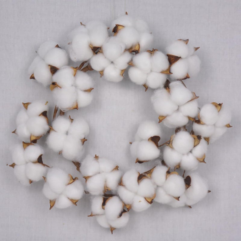 Natural Dried Flower Garland Wreath for Home Decor Wall Window Wedding Party Decoration - Image 5
