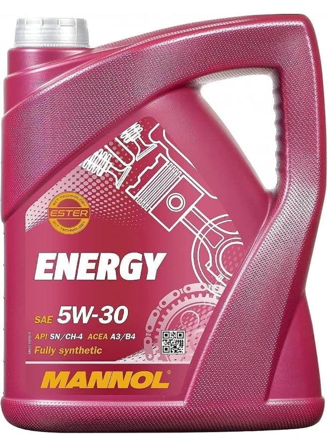 MANNOL HTE - Mannol Germany Synthetic Engine Oil (7511 ENERGY 5W-30 4 LTR) 