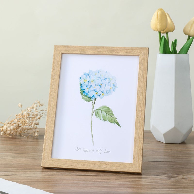 Special For Simple Style Creative Wooden Table Po Frame 567810 Inch A4 Wall Frame Logo Carving Gift - Image 1