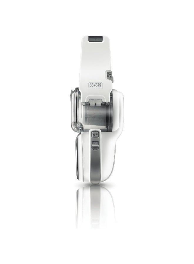 BLACK+DECKER 18V Lightweight and Compact Cordless Dustbuster Pivot Hand Vacuum 29.2 x 15.5 x 17.8 cm 980 W PV1820L-GB White and Grey - Image 2
