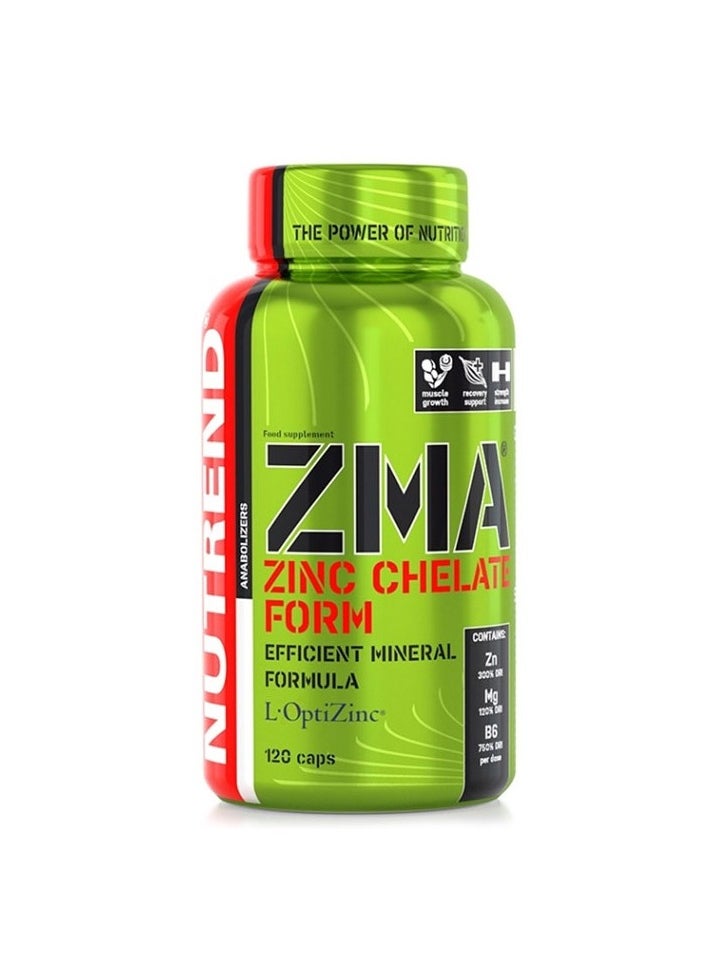 NUTREND Nutrend ZMA 120 Capsules 60 Servings 111g  - Image 1