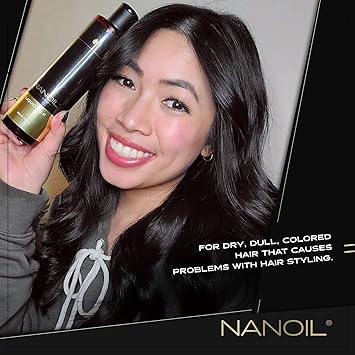 Nanoil Liquid Silk Micellar Shampoo 300ml Micellar Shampoo Rich in Liquid Silk Smoothness and Softness Resilience Clean Hair and Scalp - Image 4