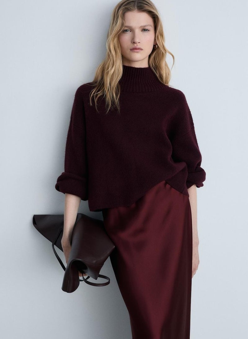 MANGO Midi Satin Skirt  - Image 3