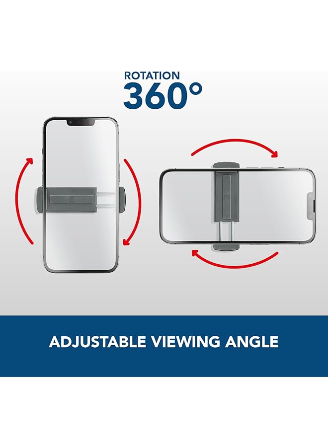 سيلولار لاين حامل سبين لفتحات التهوية في السيارة باللون الأسود - Image 2