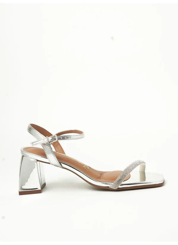 VIZZANO Vizzano Ladies Party Sandals Silver | Made In Brazil