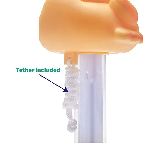 GAME 7000 Derby Duck Spa and Pool Thermometer, Shatter-Resistant Casing Tether Included, Fahrenheit and Celsius, 9-in Height x 3-1/2-in Diameter, Old Version - Image 4