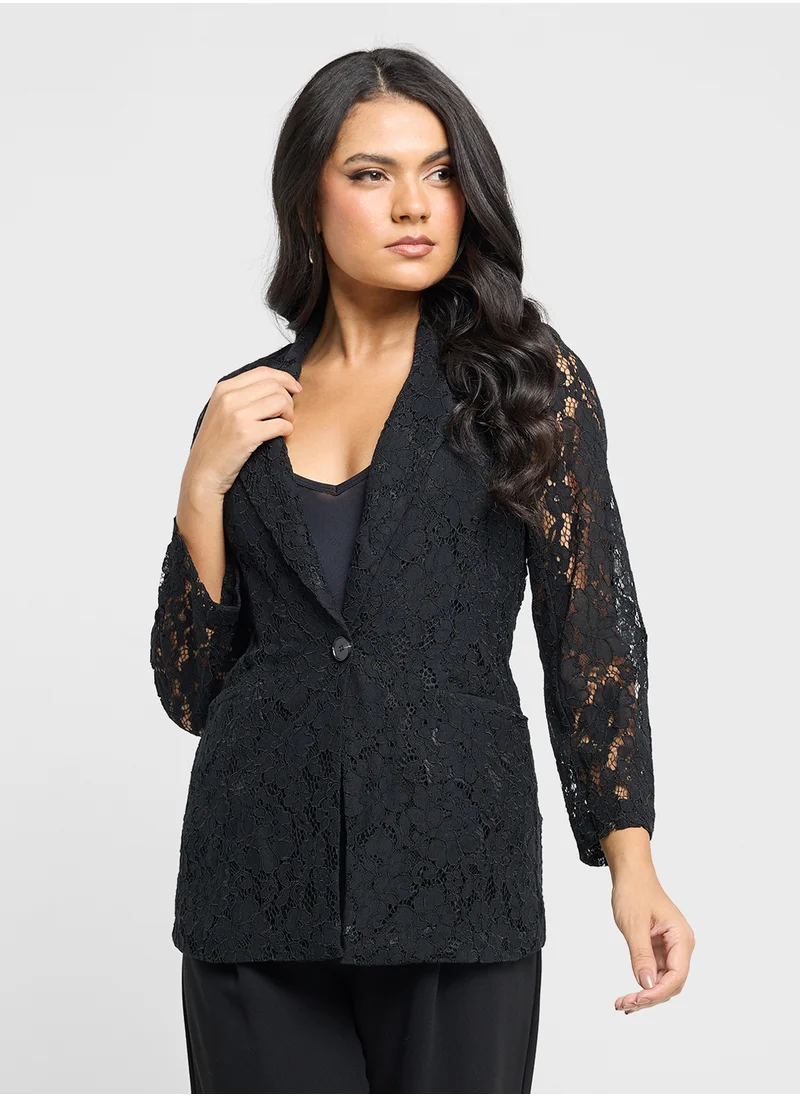 ELLA Lace Blazer