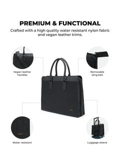 Mokobara MOKOBARA The Briefcase Pro - 15.6" Laptop Messenger Bag for Men & Women (Crypto)  - Image 4