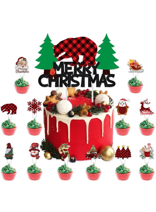 Merry Christmas Balloon Decorations Set - 34 Pc - Image 2