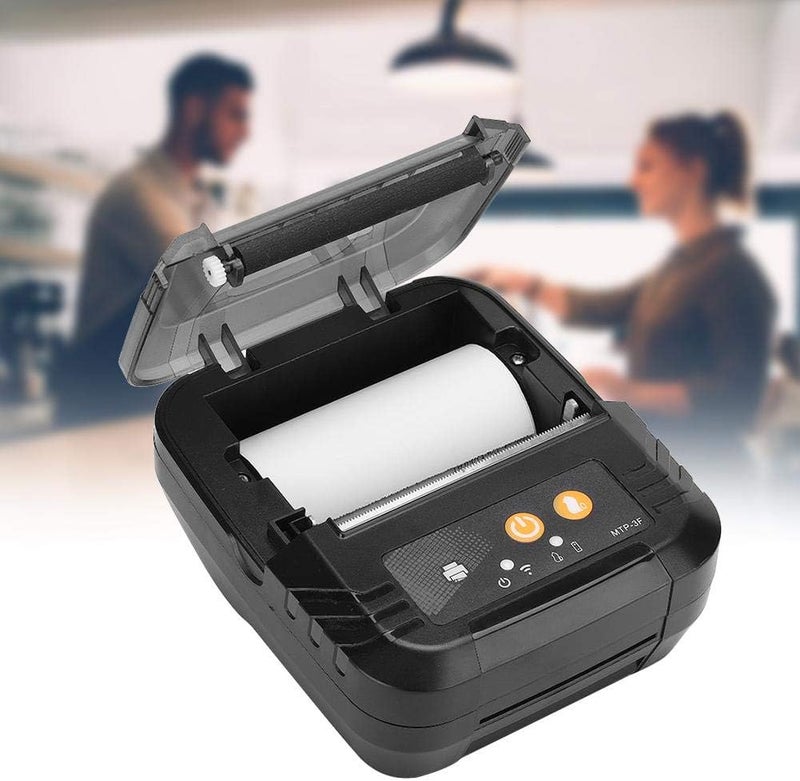 كلاراكو طابعة ملصقات الشحن، آلة طباعة سريعة وعالية السرعة، طابعة ملصقات محمولة لإيصالات الوجبات الجاهزة، لوضع العلامات والملفات والبريد (الترجمة) - Image 4