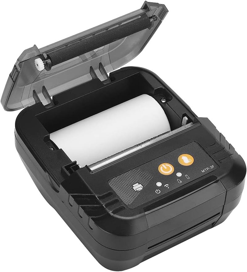 كلاراكو طابعة ملصقات الشحن، آلة طباعة سريعة وعالية السرعة، طابعة ملصقات محمولة لإيصالات الوجبات الجاهزة، لوضع العلامات والملفات والبريد (الترجمة) - Image 1