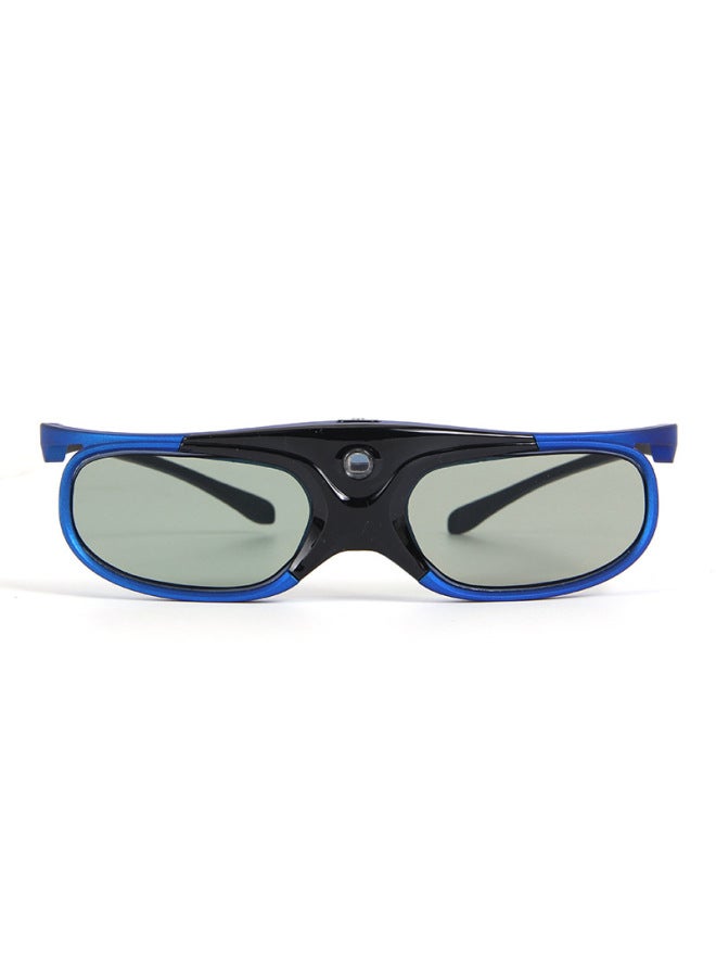 DLP Active Shutter 3D Glasses Are Suitable For DLP-LINK Projector Polar Meters Z5/Z6/H2 Nuts, Etc.-Color:Blue - Image 4