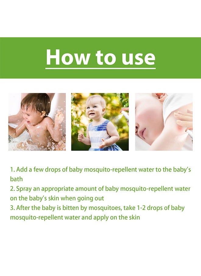 SOUTH MOON - Baby Mosquito Repellent Itching Water-Plant Extraction Spray Protects Against Mosquitoe Spray 30ml - Image 1