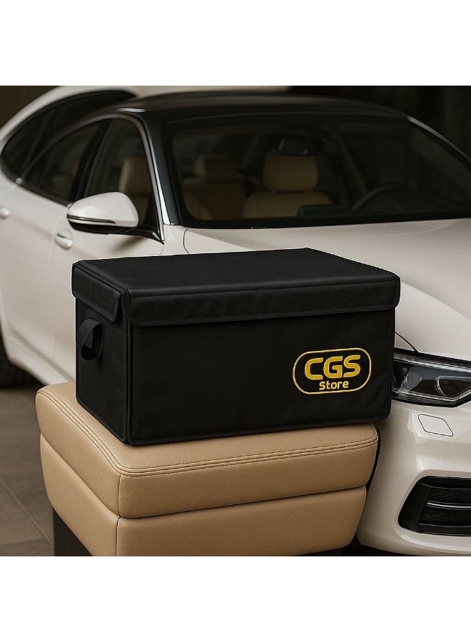 سي جي اس منظم شنطة سيارة متعدد الاستخدامات – تصميم عملي لتخزين وتنظيم الأغراض - Image 1