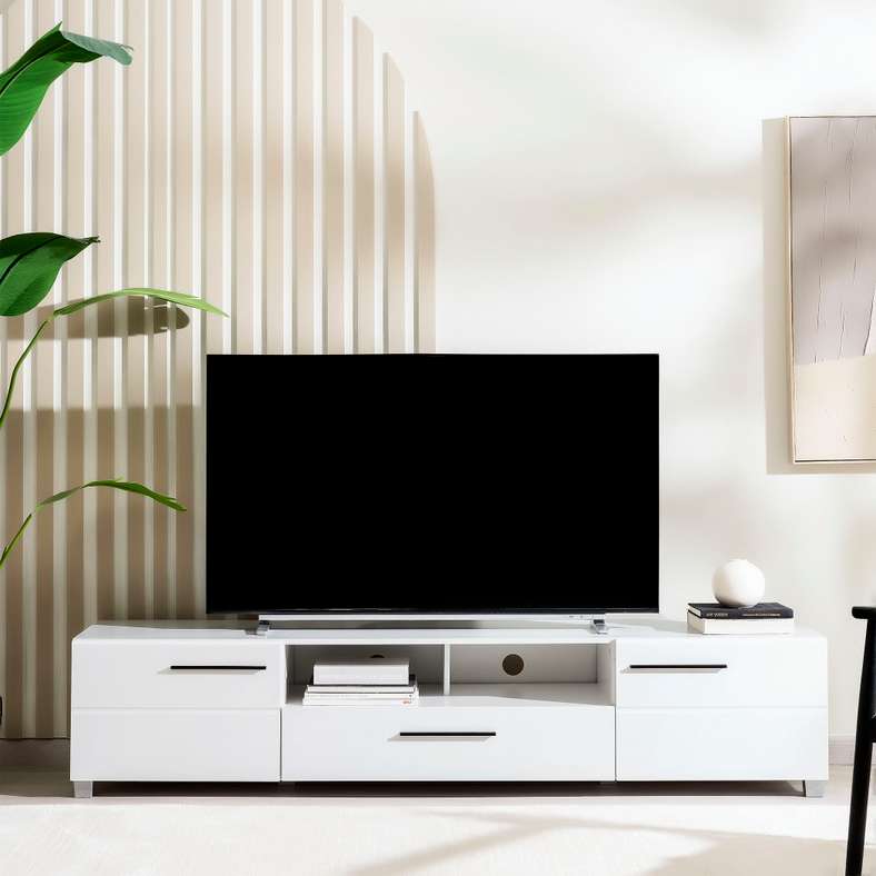 Aventor Tv Unit Upto 80 Inches White 042Fhy0800077