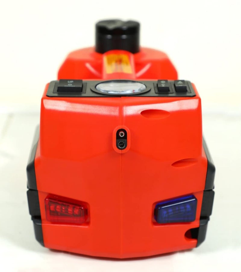 VOLTZ TY155HJ 5T Electric Hydraulic Jack with Inflation, 5 Ton Hydraulic 12V Car Floor Jack 2 in 1 with Built-in Tire Inflator Pump & LED Light - Image 4