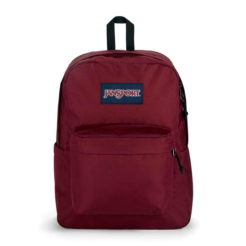 JanSport SuperBreak Plus Backpack with Padded 15-inch Laptop Sleeve and Integrated Bottle Pocket - Spacious and Durable Daypack for Work and Travel - Russet Red - Image 1