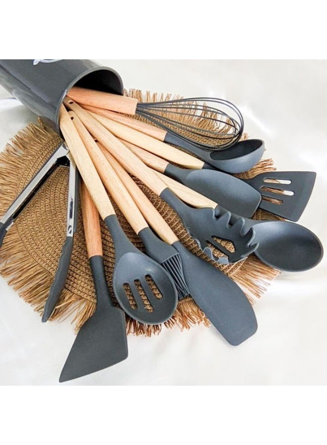 كيتشين سيت طقم توزيع السيليكون المتكامل للمطبخ – سيليكون حراري آمن وصحي، أدوات طهي عالية الجودة مقاومة للحرارة بتصميم أنيق وعصري يجعل الأناقة تبدأ من مطبخك - Image 3