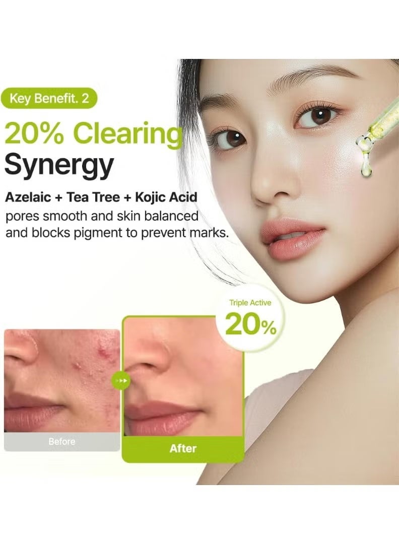 بوريتو سيروم بوريتو بحمض الأزيليك 10، وحمض الكوجيك، وشجرة الشاي - Image 2