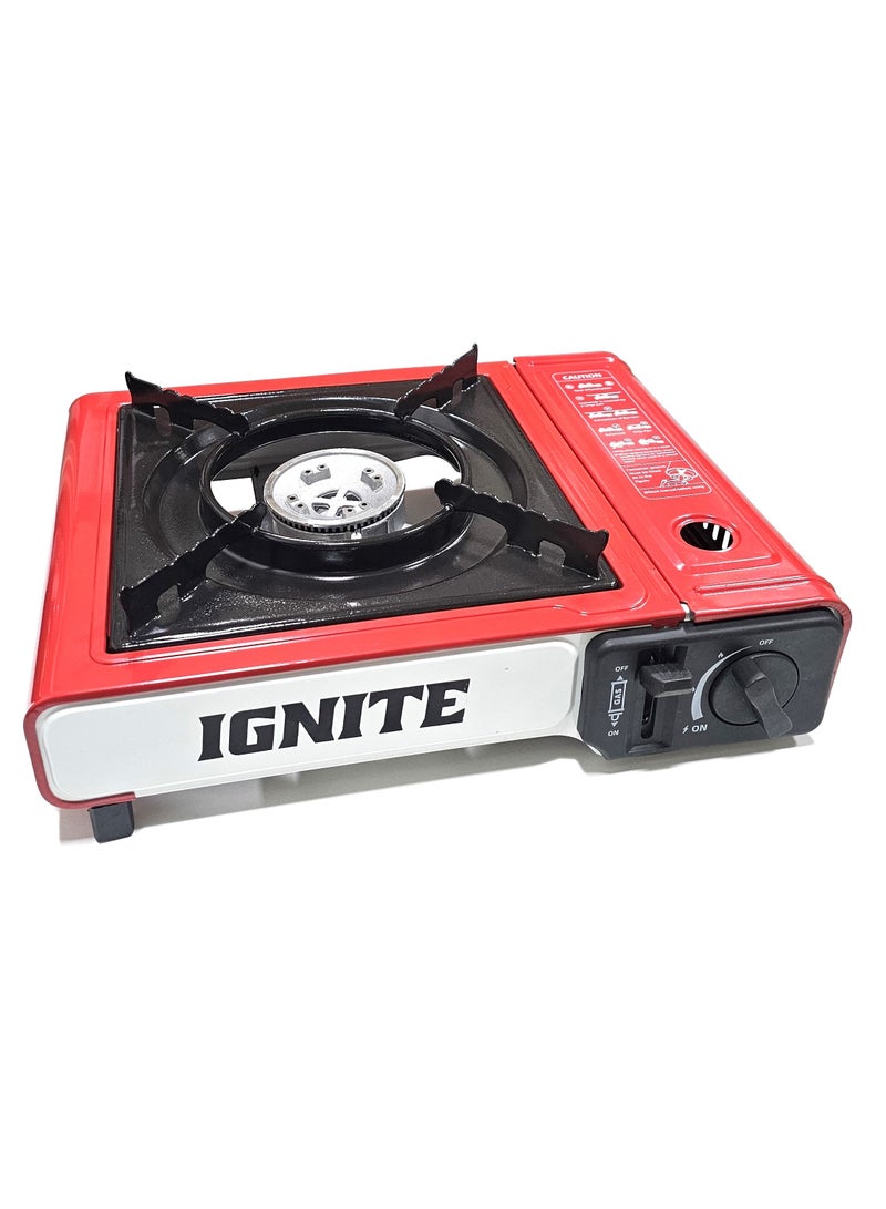 إجنايت موقد غاز إجنايت المحمول باللون الأحمر - Image 1