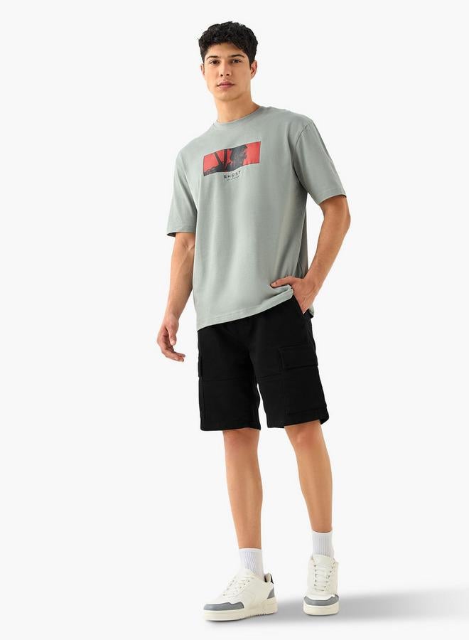 اس بي كاركترز تيشيرت بياقة دائرية مطبوع - Image 3