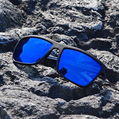 ZENOTTIC Polarized Sunglasses for Men Lightweight TR90 Frame UV400 Protection Square Sun Glasses - Image 5