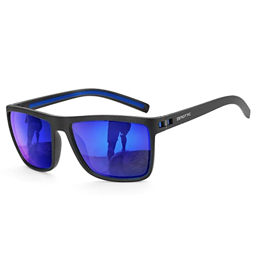 ZENOTTIC Polarized Sunglasses for Men Lightweight TR90 Frame UV400 Protection Square Sun Glasses - Image 1