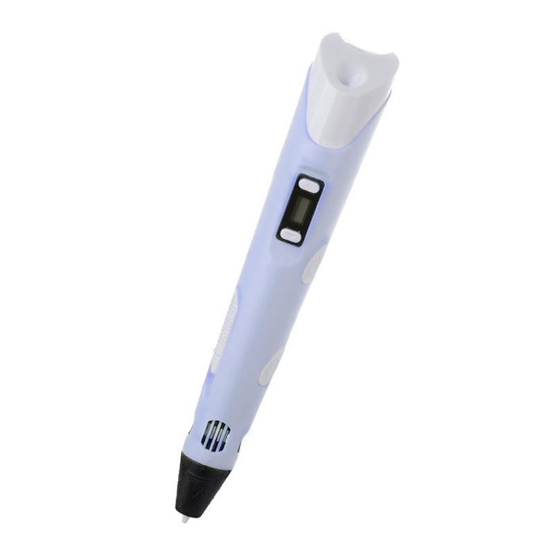 3D Printing Pen with LCD Screen 3D Drawing & Doodling Tool Compatible with ABS & PLA Filaments Includes 1.75mm 3m 12-Color PLA Filament Perfect Gift for Creative Doodlers USB Version - Image 1