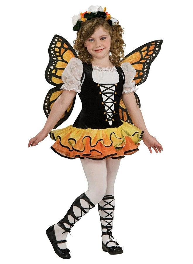 Rubies Monarch Butterfly Costume Dress for Kids, Girl's Small - Image 1