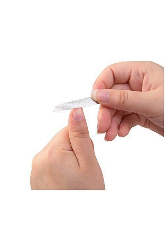 Hanumex طقم أدوات العناية بالأظافر 9 في 1 للاستخدام المنزلي والسفر باللون البني - Image 4