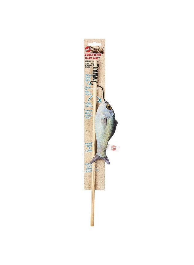 SPOT Gone Fishin' Teaser Wand Cat Toy with Catnip Assorted Figures - Image 2