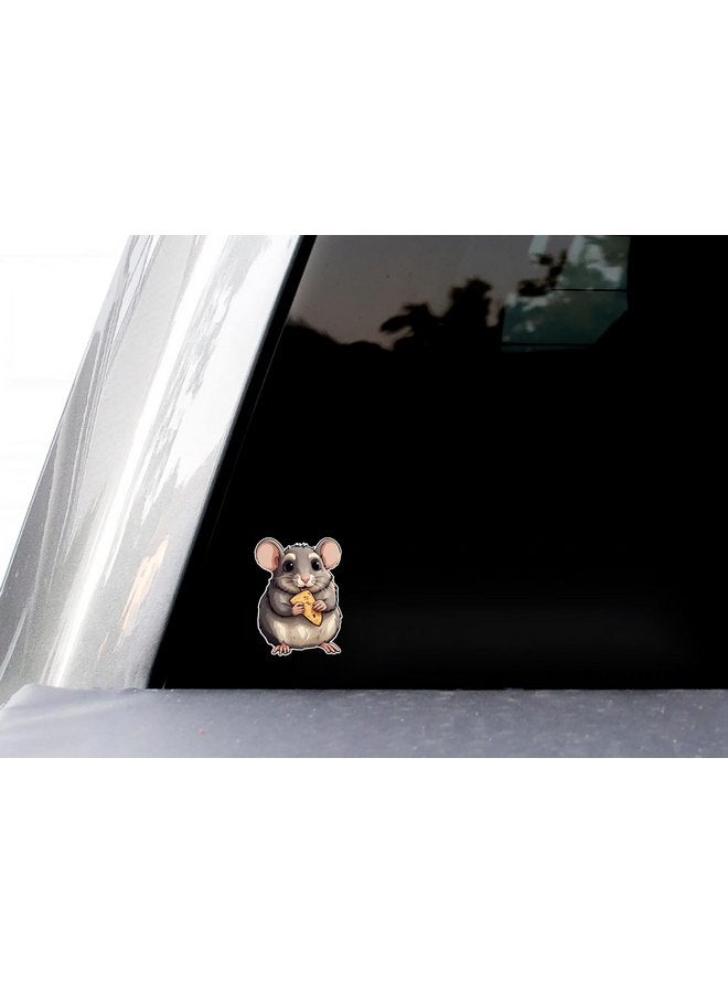 N.m. Stick Mouse Non-Magnetic Wall Decal 3D Stickers, Wall Stickers Decor, Cute Wall Decor, Funny Decal, Kids Wallpaper, Rat Stickers Best Wall, Bathroom Decals, Waterproof Ceiling Decor 3D Wallpaper - Image 3