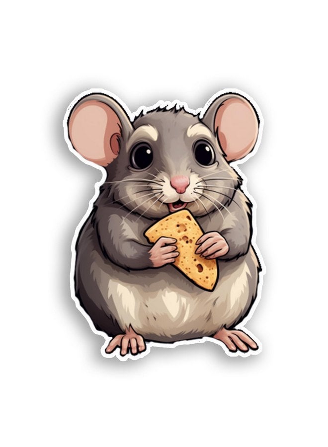 N.m. Stick Mouse Non-Magnetic Wall Decal 3D Stickers, Wall Stickers Decor, Cute Wall Decor, Funny Decal, Kids Wallpaper, Rat Stickers Best Wall, Bathroom Decals, Waterproof Ceiling Decor 3D Wallpaper - Image 1
