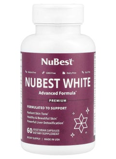 NuBest Nubest White 60 Vegetarian Capsules 