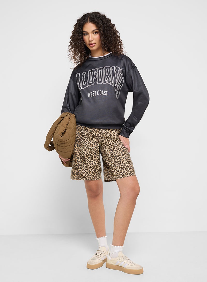 Ginger Oversize Graphic Sweatshirt  - Image 4