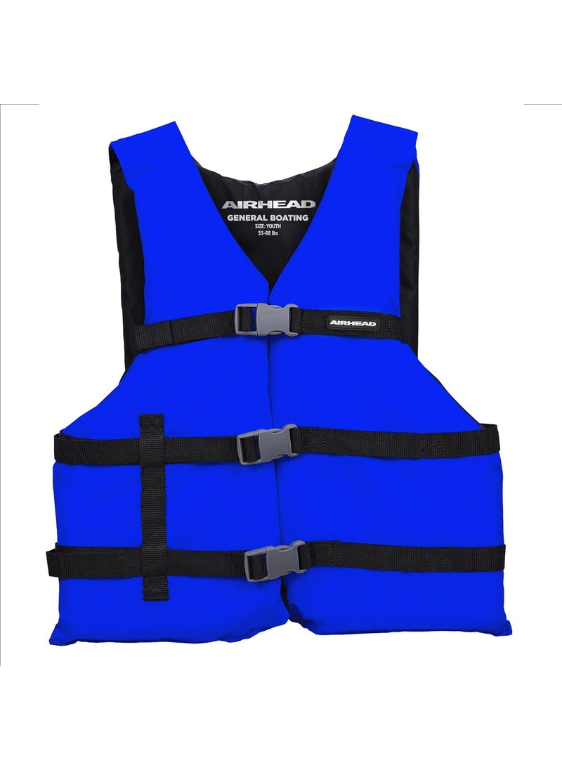 Airhead Airhead Youths General All Purpose Life Jacket Multiple Colors Available 