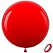 Bezente Red Giant Balloons 36 Inch 8 Pack Jumbo Red Balloon Large Round Latex Balloon for Photo Shoot Wedding Anniversary Birthday Christmas New Year Party Decorations - Image 2